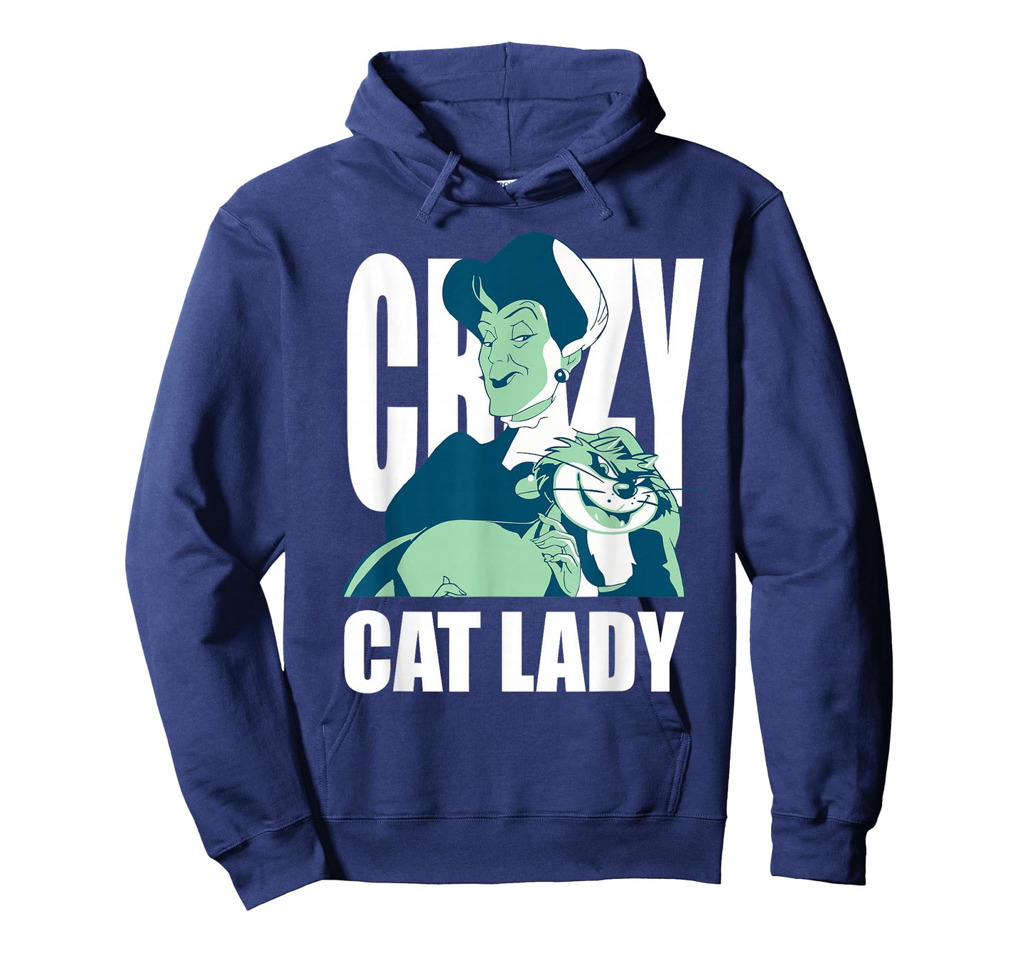 Disney Cinderella Lady Tremaine Lucifer Crazy Cat Lady T-Shirt