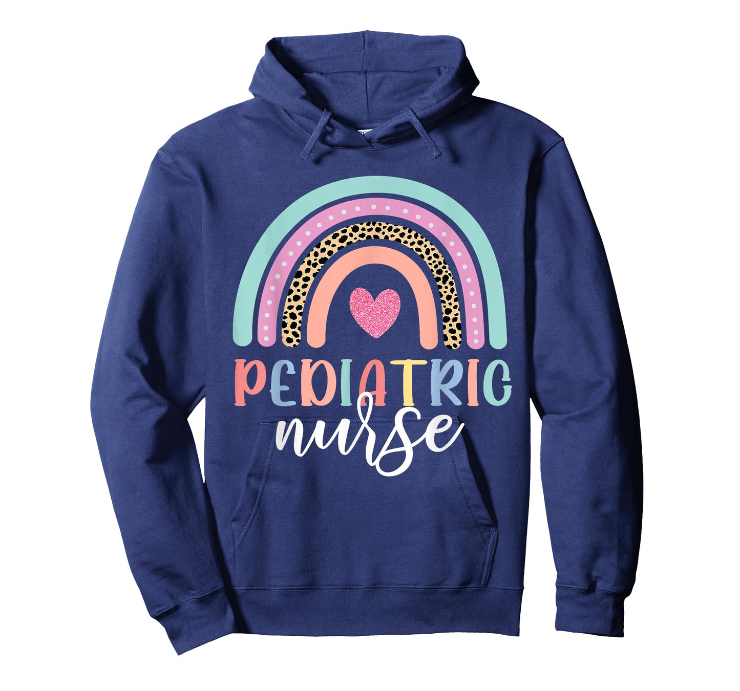 Cute Pediatric Nure Peds Nurse Nursing School Team Rainbow T-Shirt