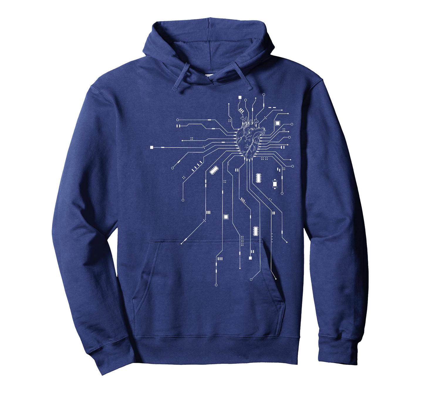 Anatomical Heart CPU Processor PCB Board Computer Programmer T-Shirt