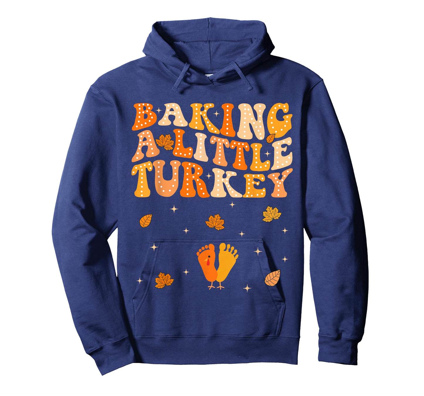 Baking A Little Turkey Thanksgiving Pregnancy Announcement T-Shirt