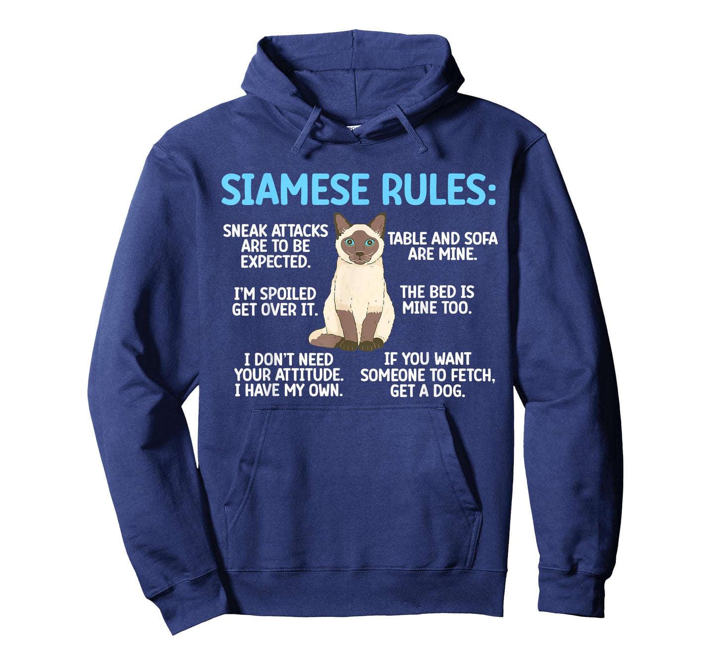 Siamese Rules Siamese Cat Owner Siamese Lover T-Shirt