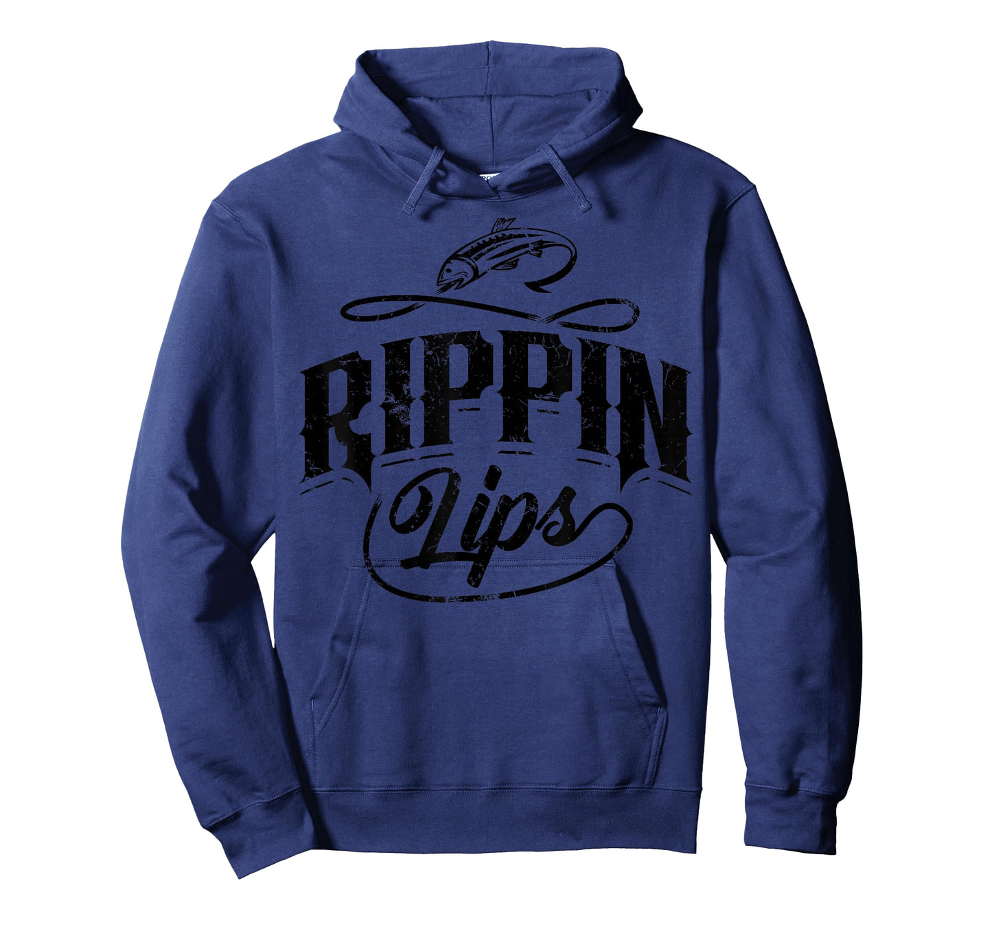 Funny Rippin Lips Bass Pro Fishing Gift Men Women Fishermen T-Shirt