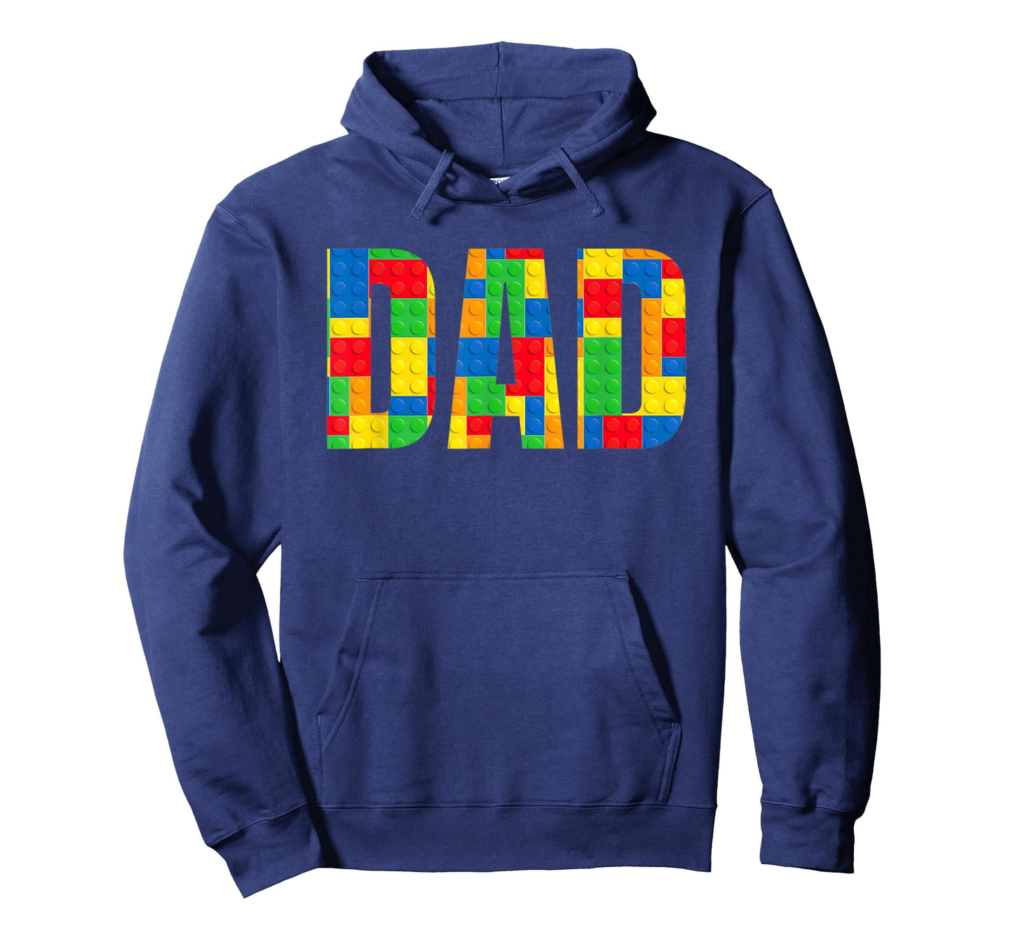Dad Parent Brick Master Builder Building Blocks Set Family T T-Shirt