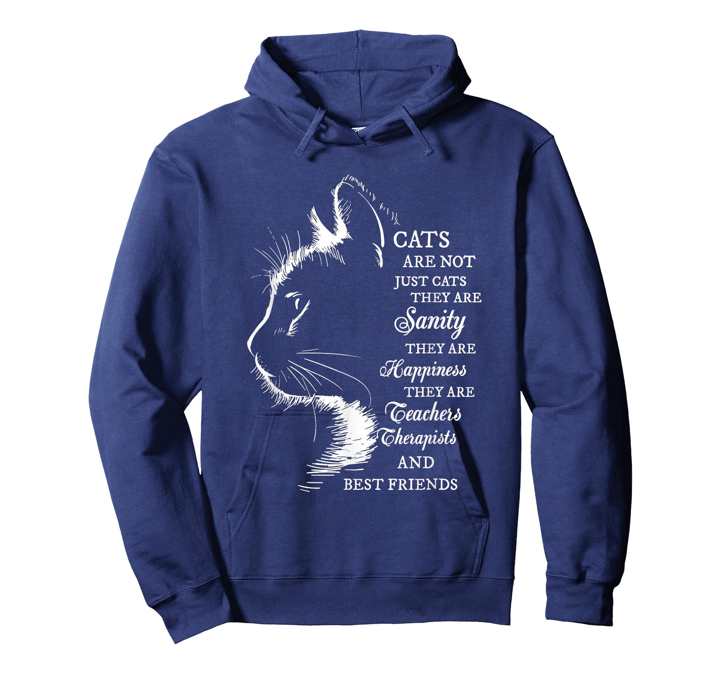 Cat Lover Feline Therapy Inspirational Cat Mom Pet Lover T-Shirt