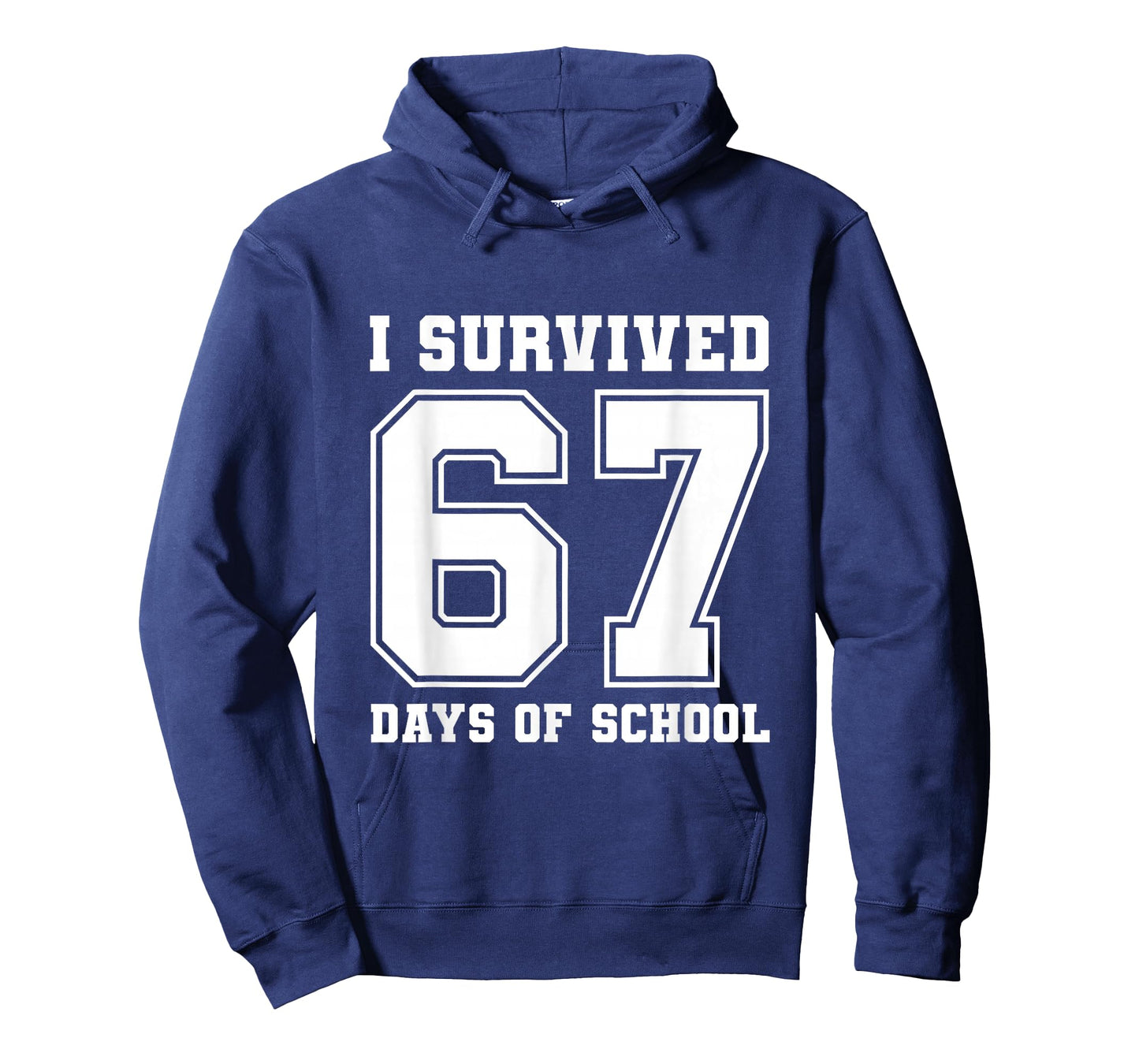 I Survived 67 Days of School Funny 6 7 Meme Six Seven T-Shirt