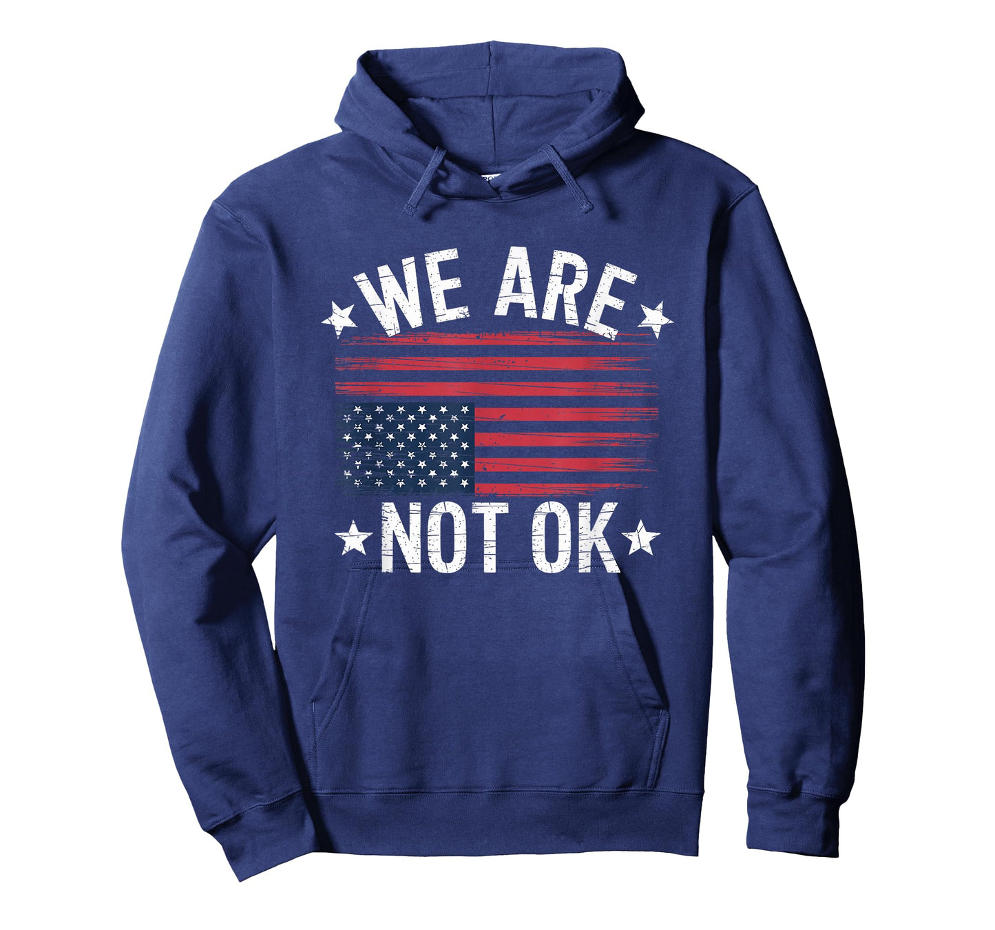 We Are Not OK Flag Upside Down T-Shirt