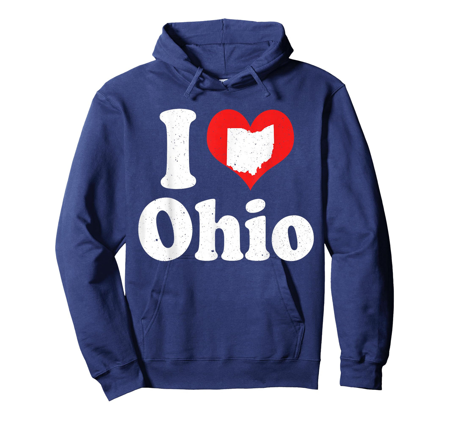 US Proud Citizen America Love State I Heart Ohio T-Shirt