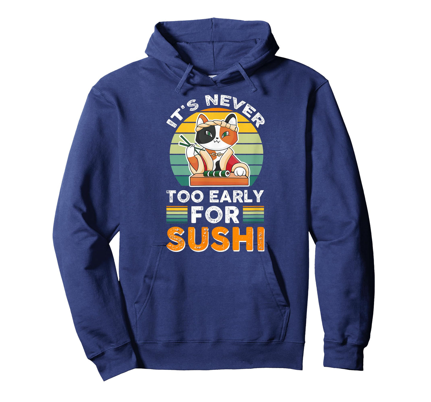 Delicious Rice Restaurant Fish Cat Hungry For Sushi T-Shirt