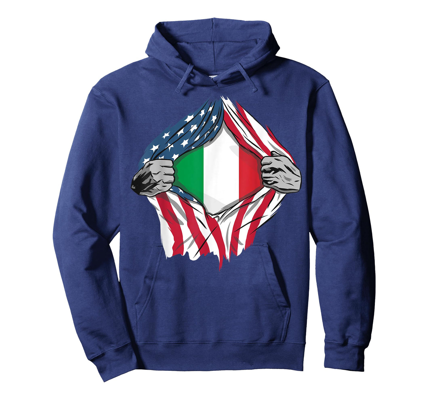 Italian American Blood Inside Me - Country Flags T-Shirt