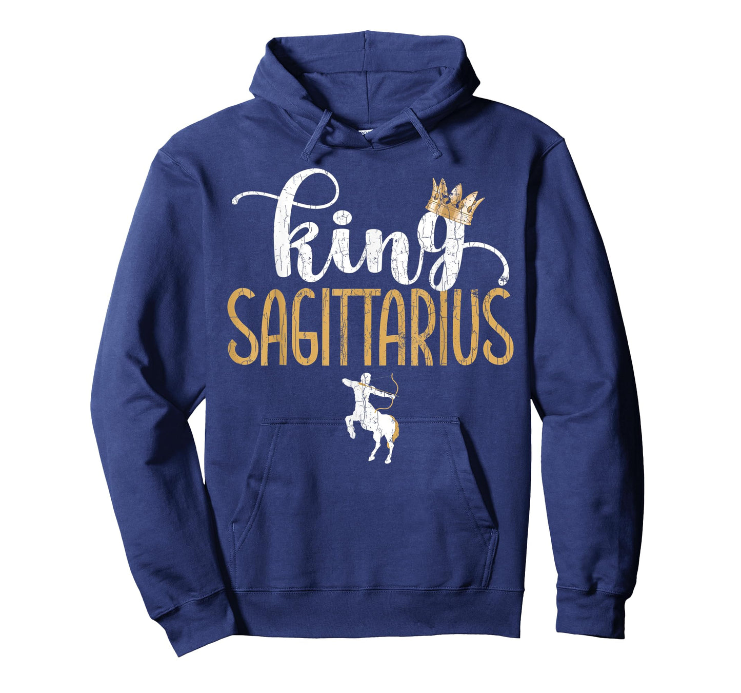 Zodiac Sign Funny King Sagittarius Graphic T-Shirt