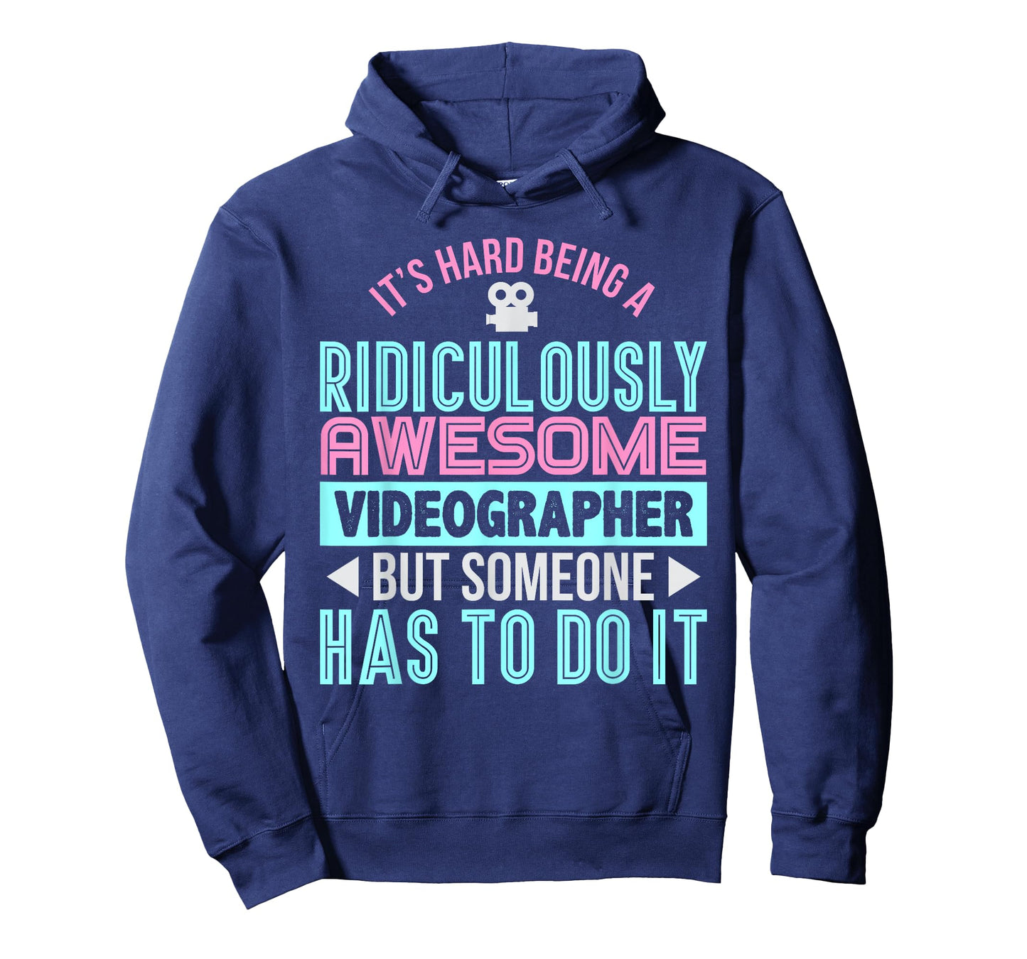 It's Hard Being an Awesome Videographer Funny Gift T-Shirt