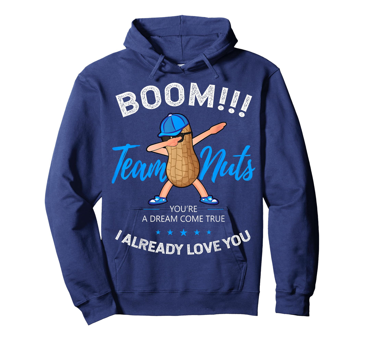 Gender Reveal Team Nuts Boy Matching Family Baby Party T-Shirt