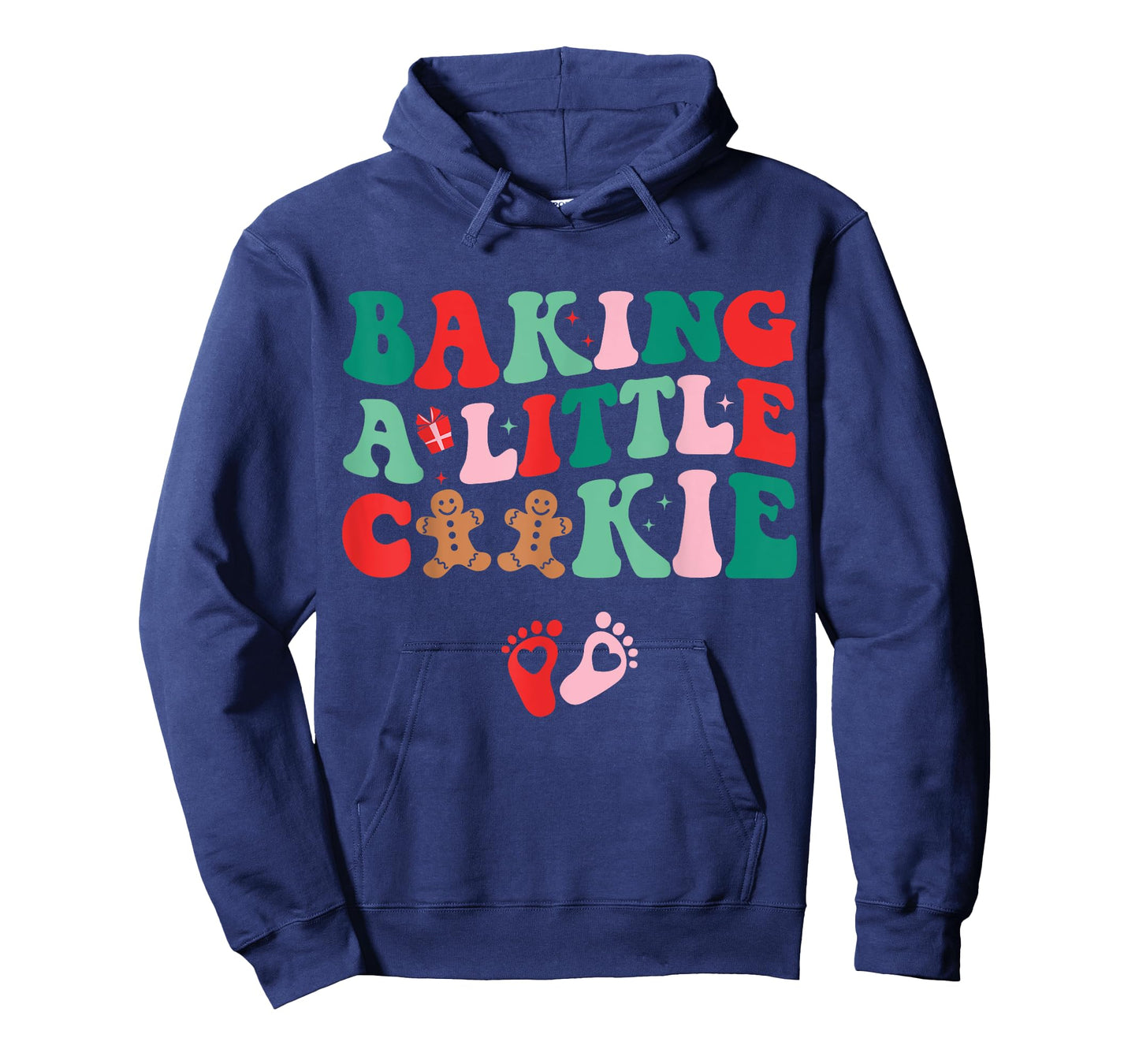 Baking A Little Cookie Cute Christmas Pregnancy Announcement T-Shirt