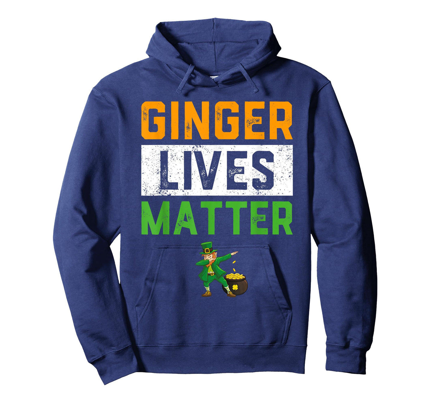 Ginger Lives Matter Shirt Kids Funny Dabbing St Patricks Day T-Shirt