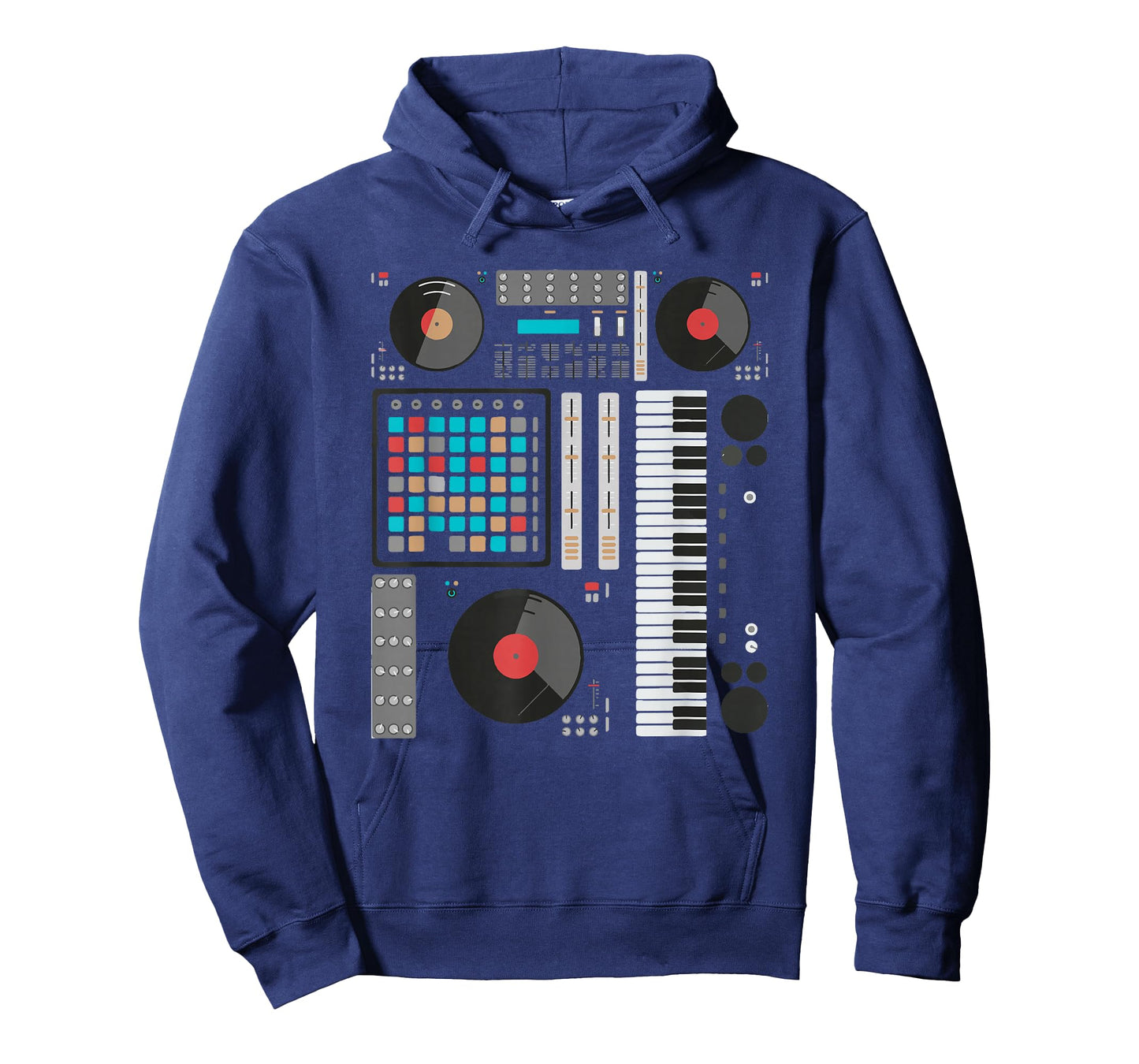 Electronic Music Synthesizer Techno Music DJ Producer T-Shirt