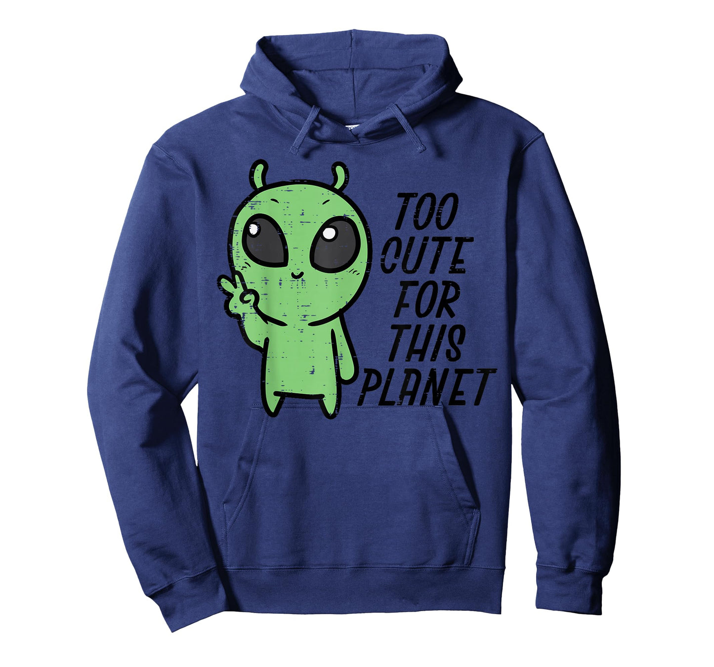 Baby Alien Too Cute for This Planet Boys Girls Toddler Kids T-Shirt
