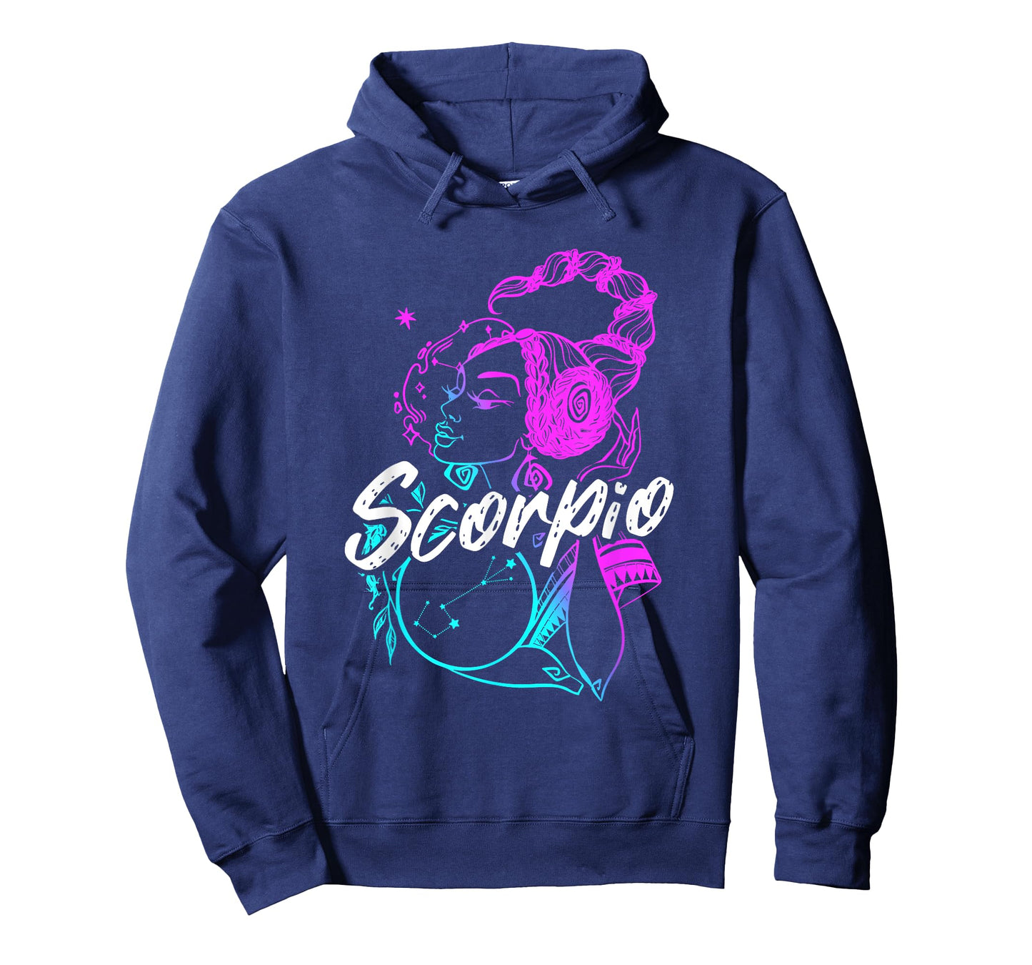 Zodiac Sign Scorpio Beautiful Girl Born In October November T-Shirt