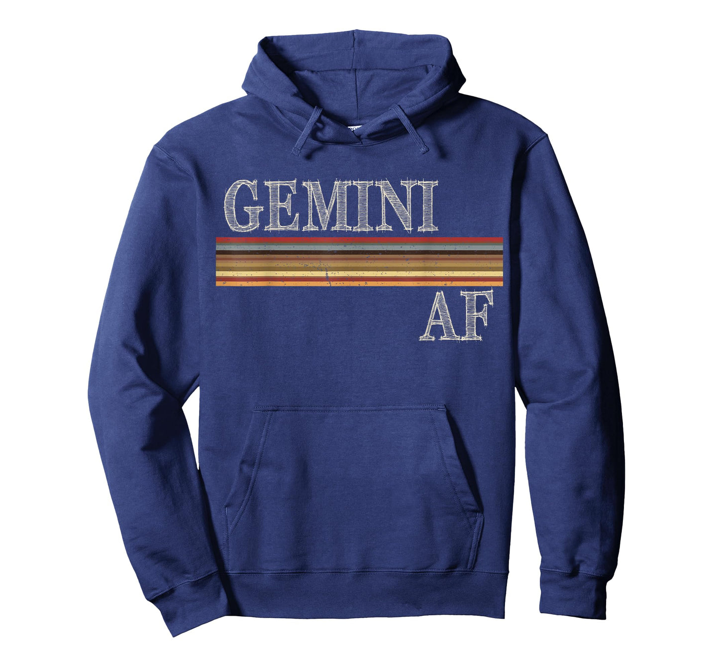 Gemini AF Funny Birthday T Shirt May & June Reto T-Shirt