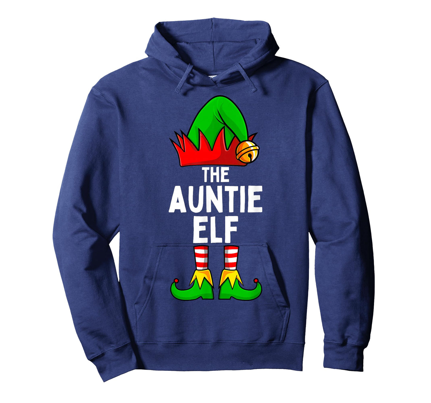 Auntie Elf Matching Family Christmas Women T-Shirt