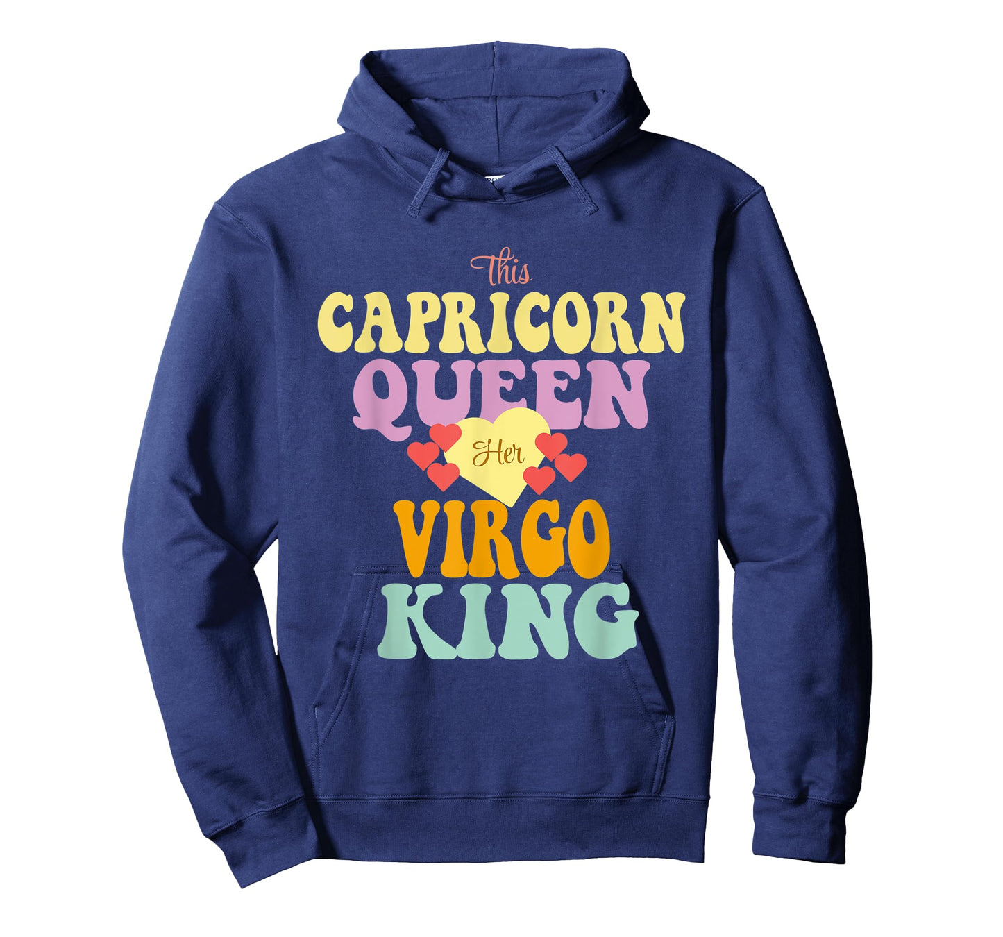 THIS CAPRICORN QUEEN LOVES HER VIRGO KING T-Shirt