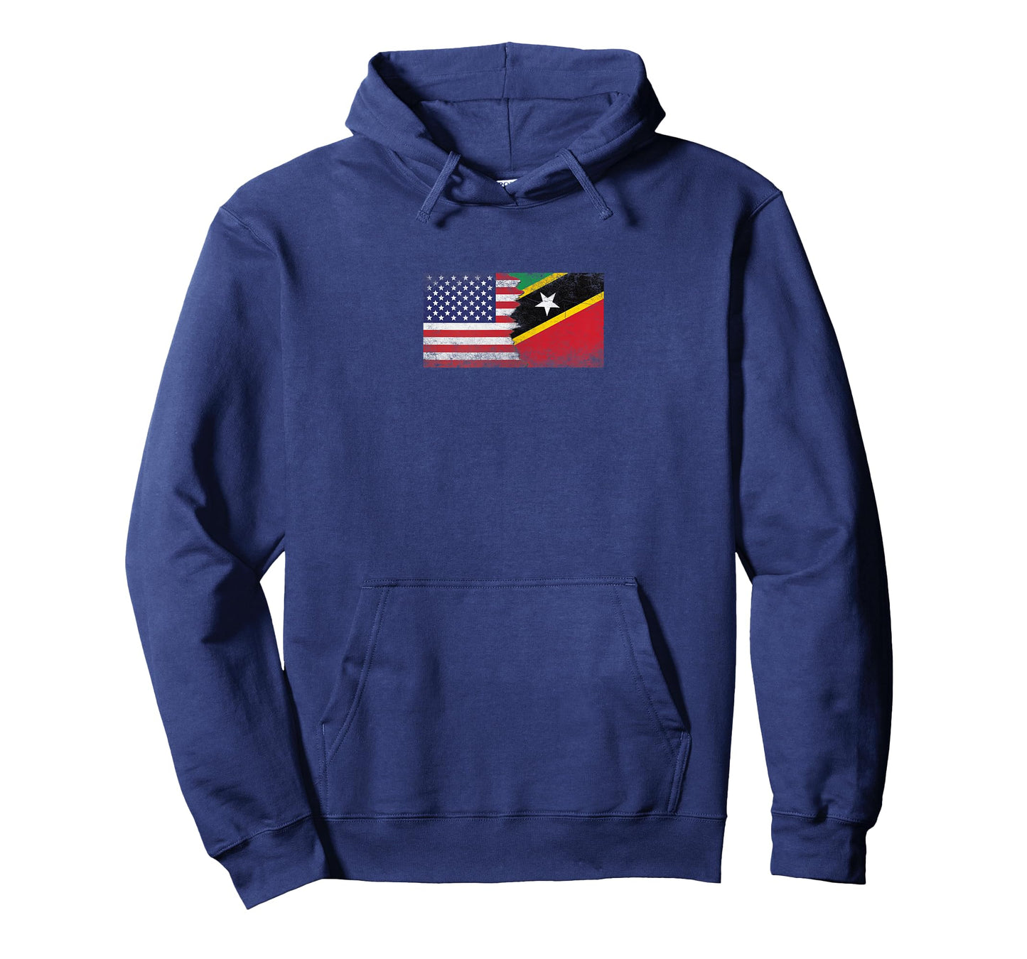 USA & St Kitts and Nevis Flags - American Kittian T-Shirt