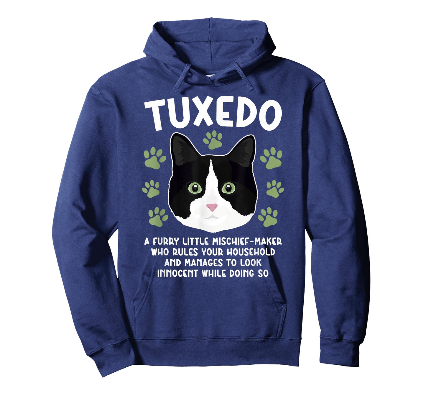 Tuxedo Cat Definition Tuxedo Cat Owner Tuxedo Cat Lover T-Shirt