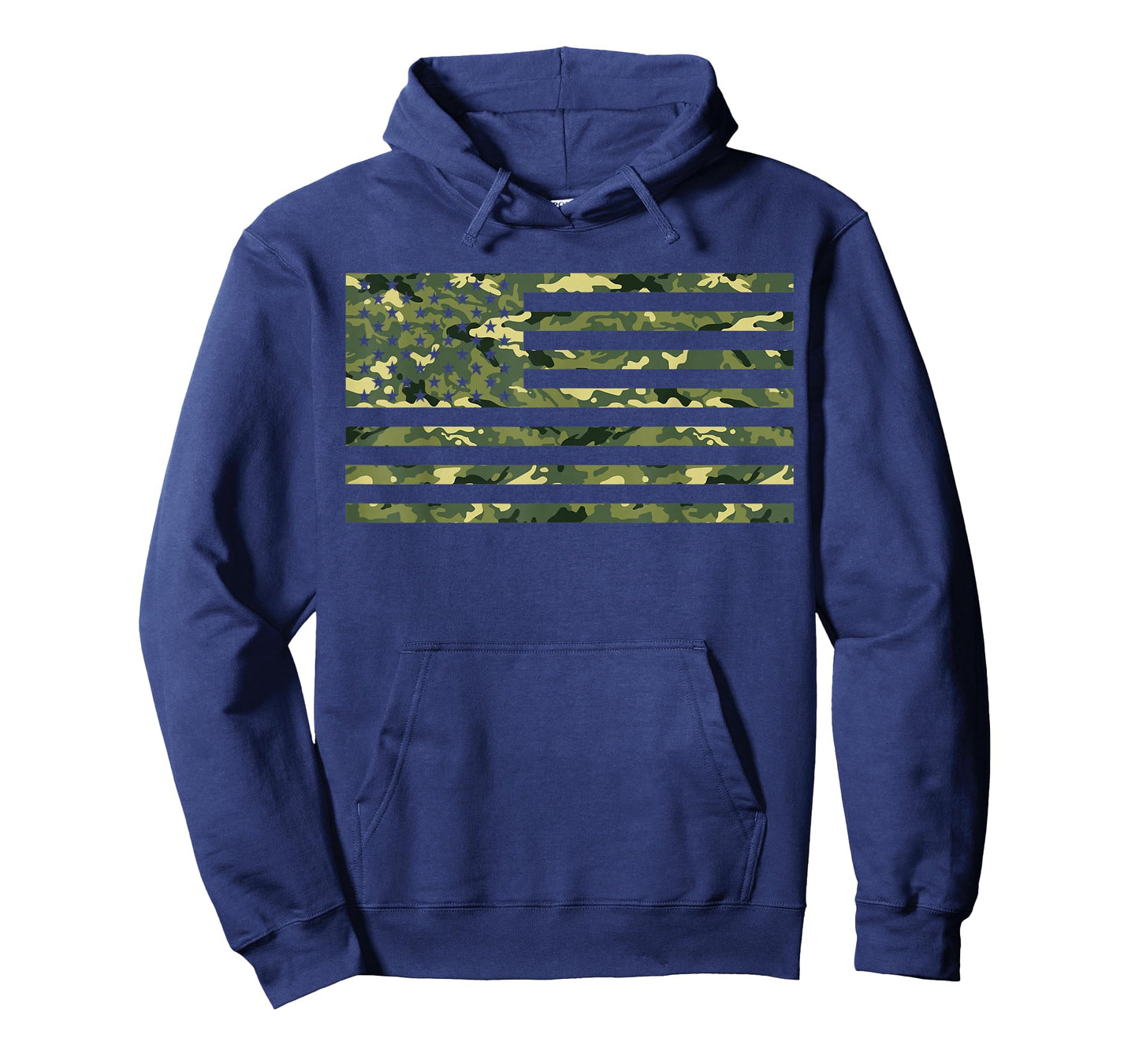 Proud Veteran Camouflage United States Army Soldier US Flag T-Shirt