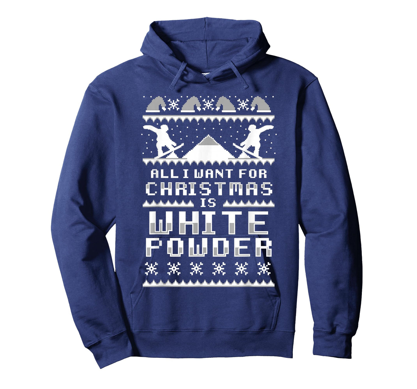 All I Want For Christmas Is White Snow Ski & Snowboard T-Shirt