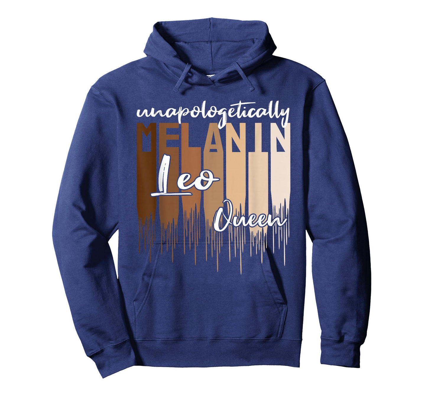 Leo Unapologetically Melanin Queen for Black Women T-Shirt
