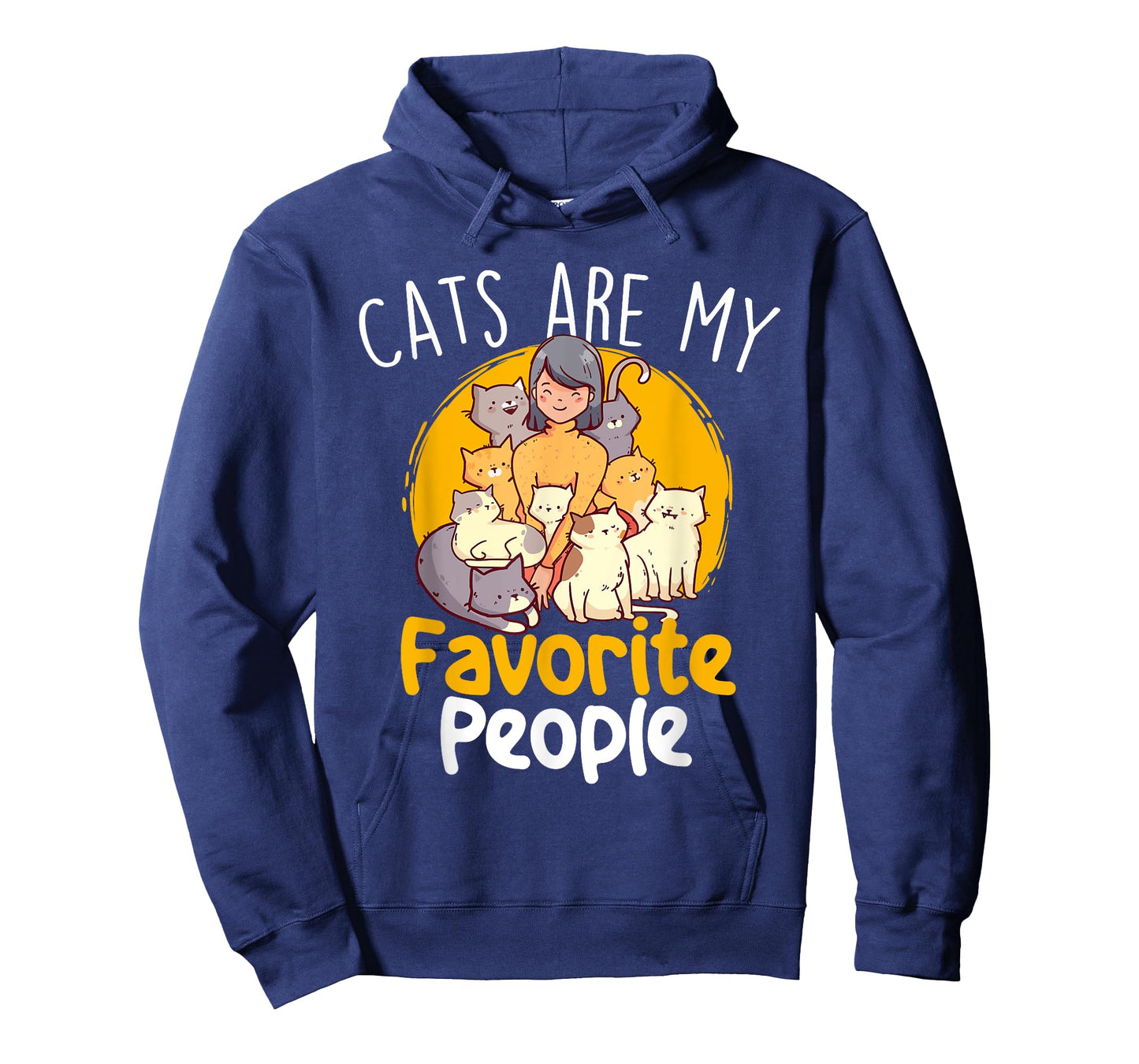 Cats Are My Favorite People - Cat Lover Pet Owner Kitten Men Women Girls Kids T-Shirt