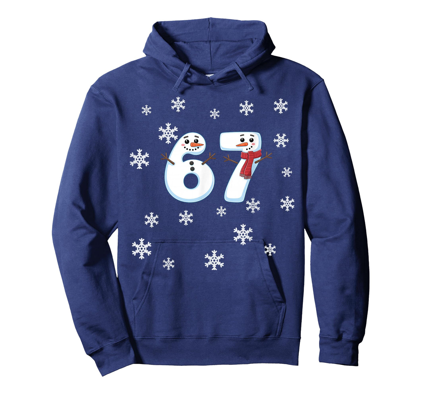 Funny 67 Winter Snowman Middle School 6 7 Funny 67 Meme T-Shirt