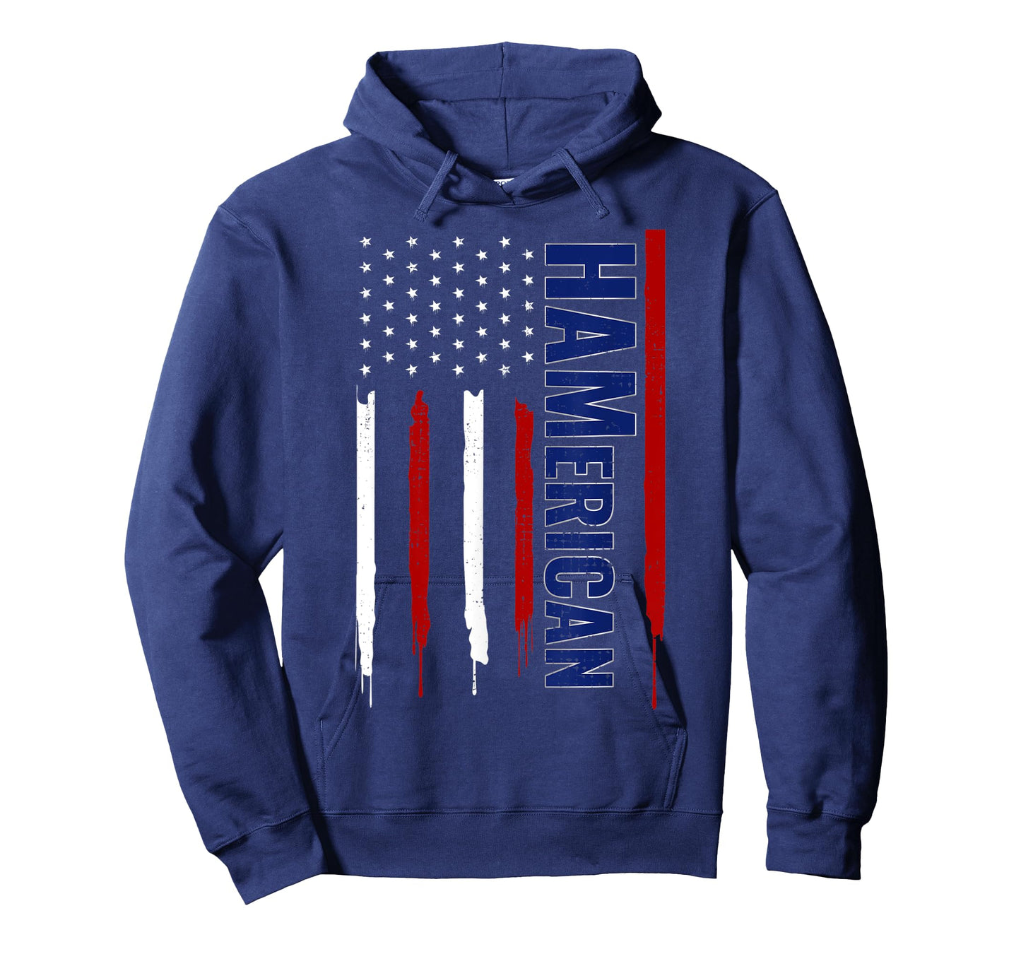 Funny Amateur Ham Radio Tee 4th July USA Flag Patriotic Nerd T-Shirt
