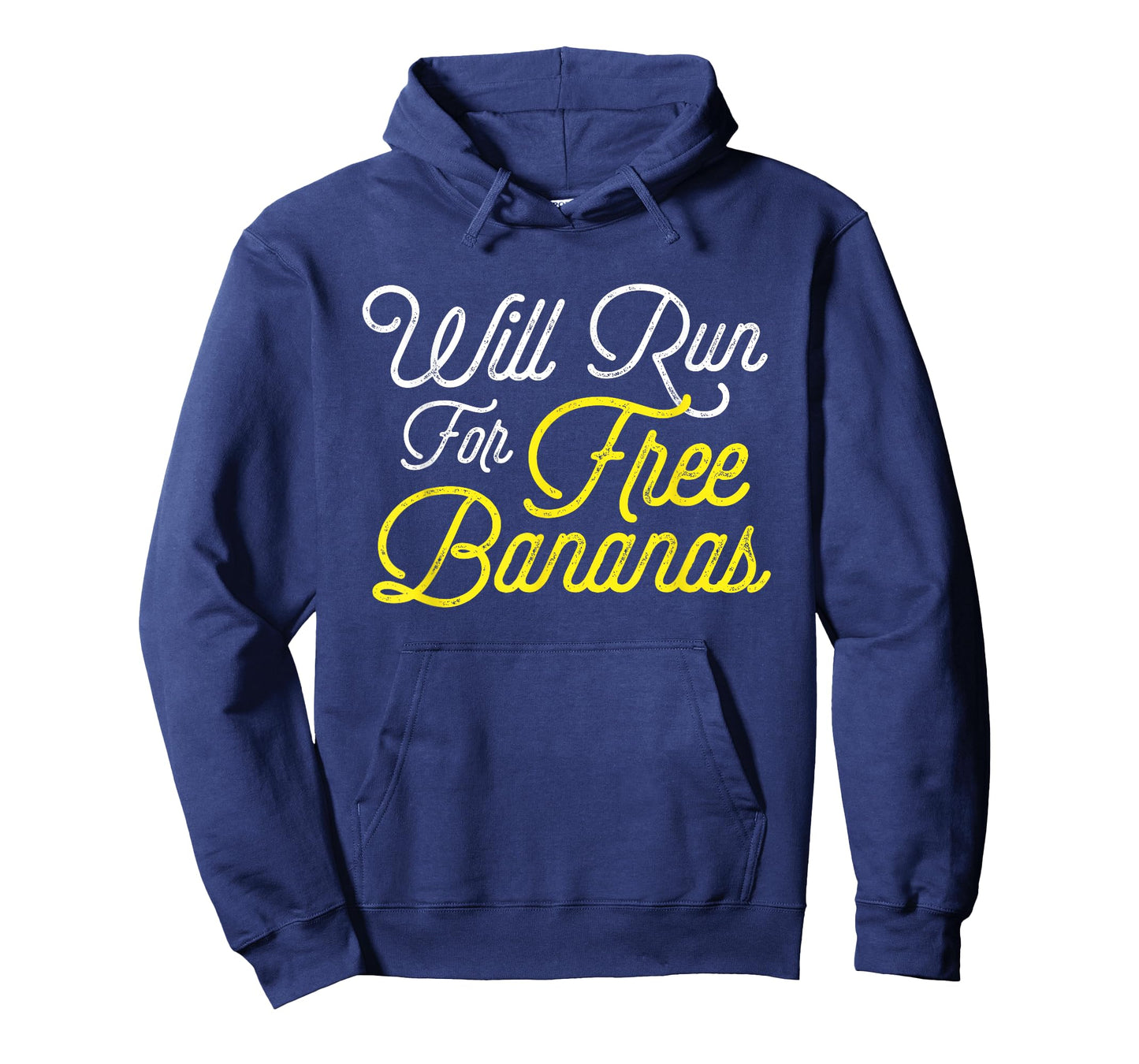 Will Run For Free Bananas - Funny Running Tshirt T-Shirt