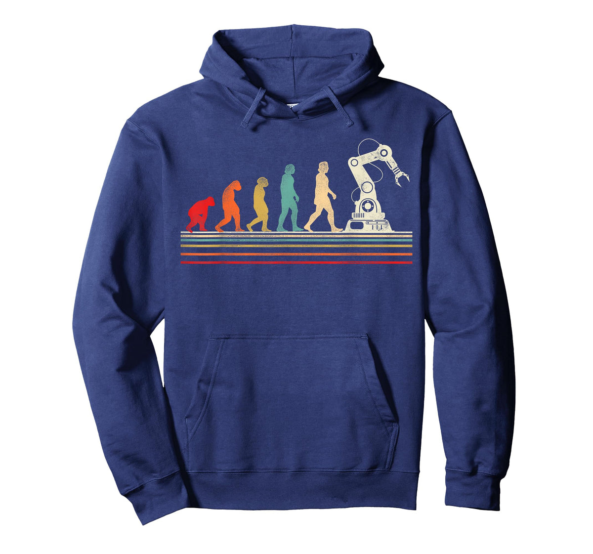 Robot Robotics Engineer Retro Vintage T-Shirt