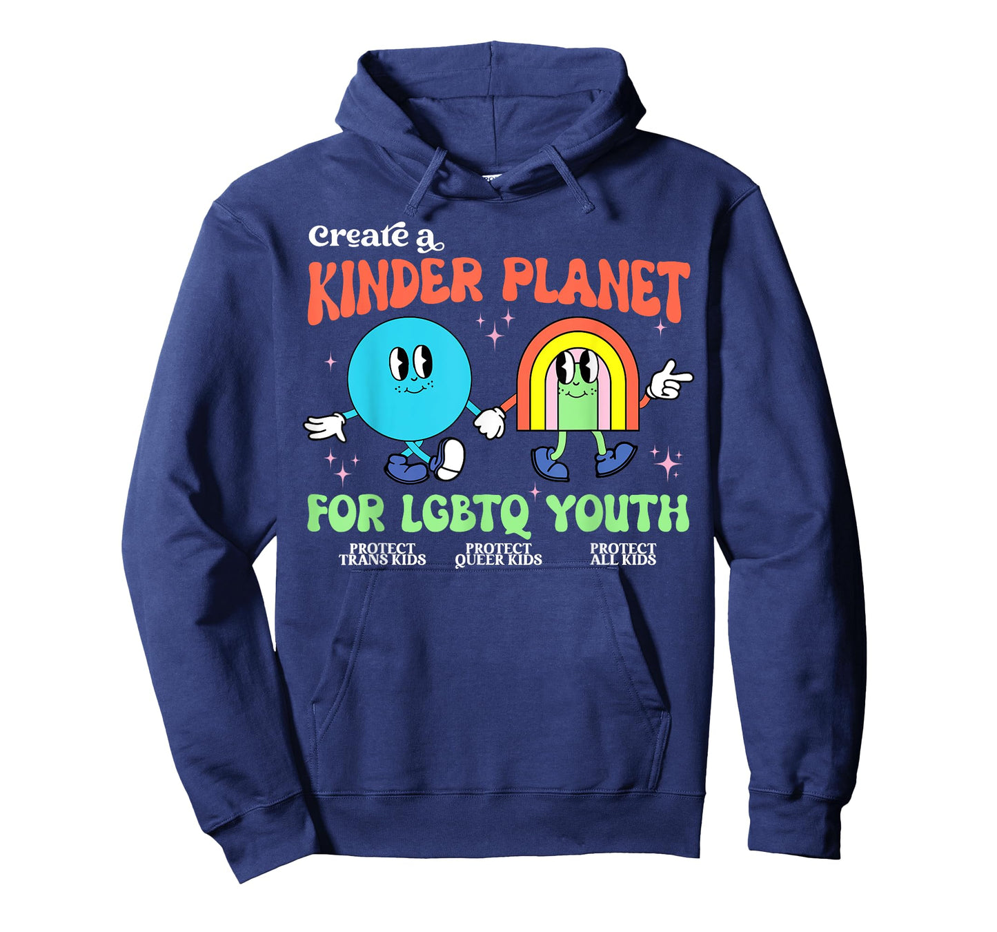 Create A Kinder Planet LGBTQ Ally Protect Trans Kids LGBT T-Shirt