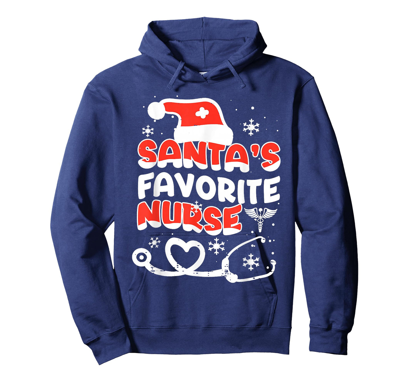 Santa's Favorite Nurse Christmas for Women T-Shirt