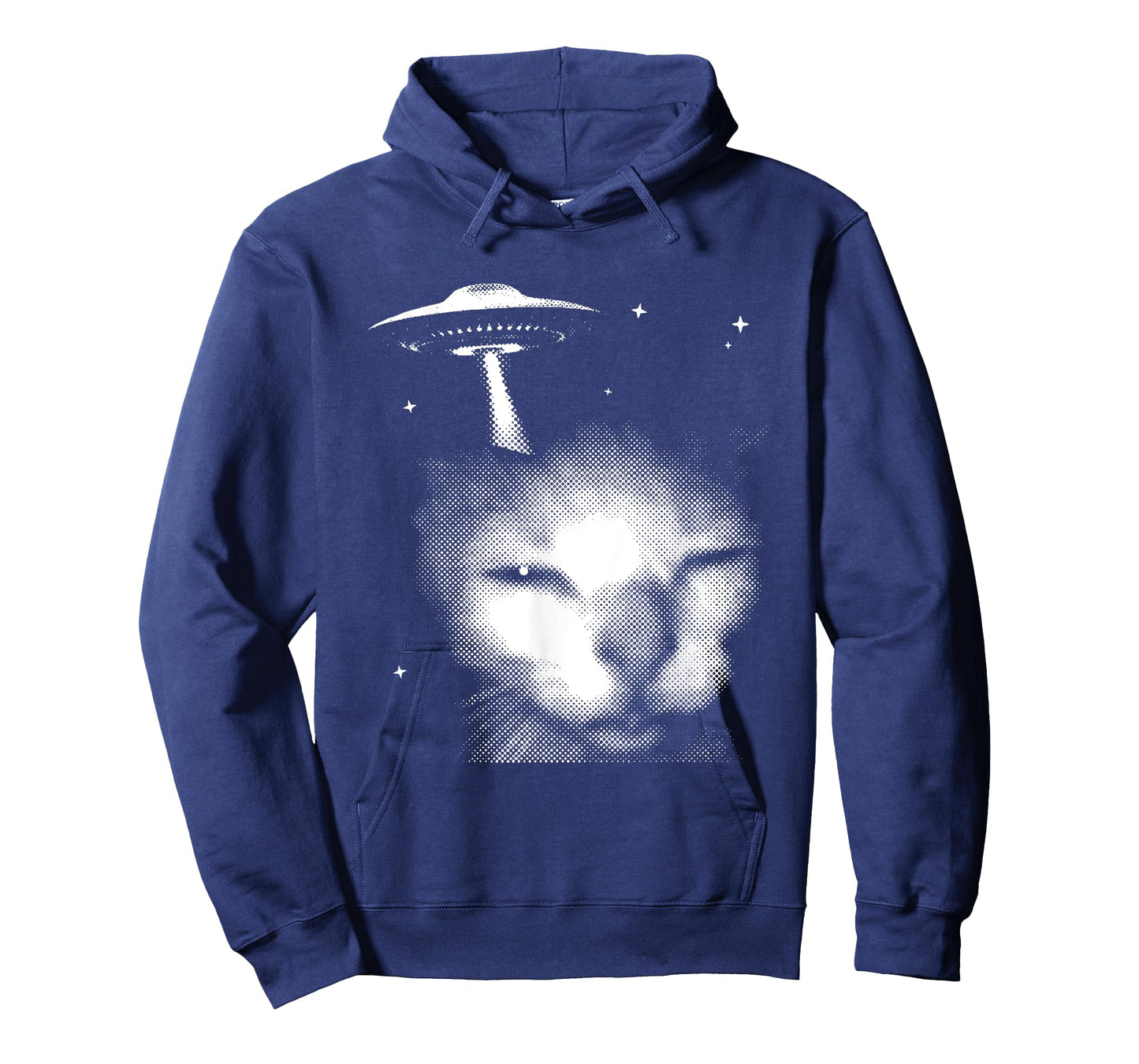 Y2k Alien UFO Cat Vintage 90s Retro Silly Cats Cat Lover T-Shirt