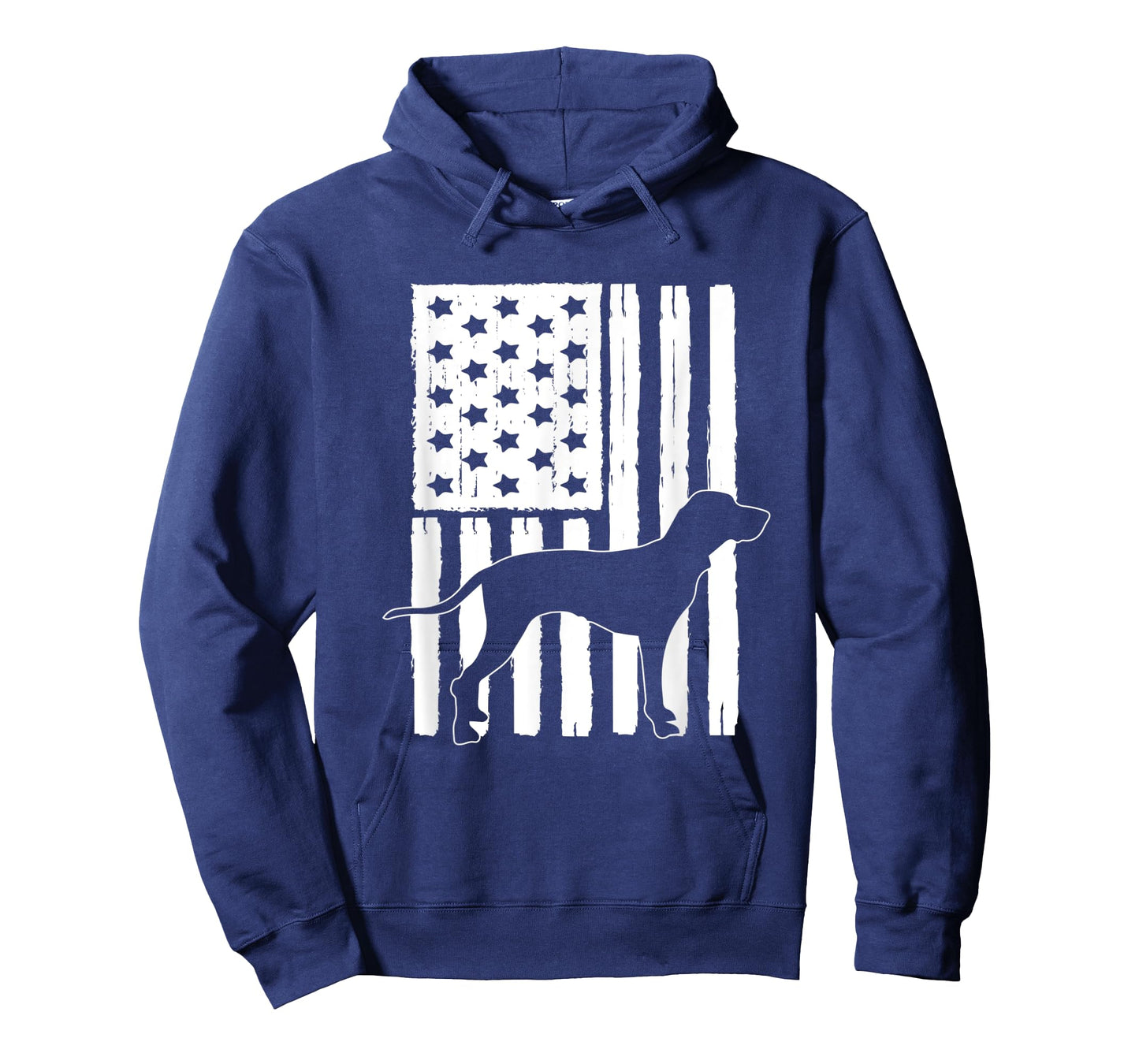USA American Flag Bluetick Coonhound Dog Lover Theme Design T-Shirt for Women Kids Men