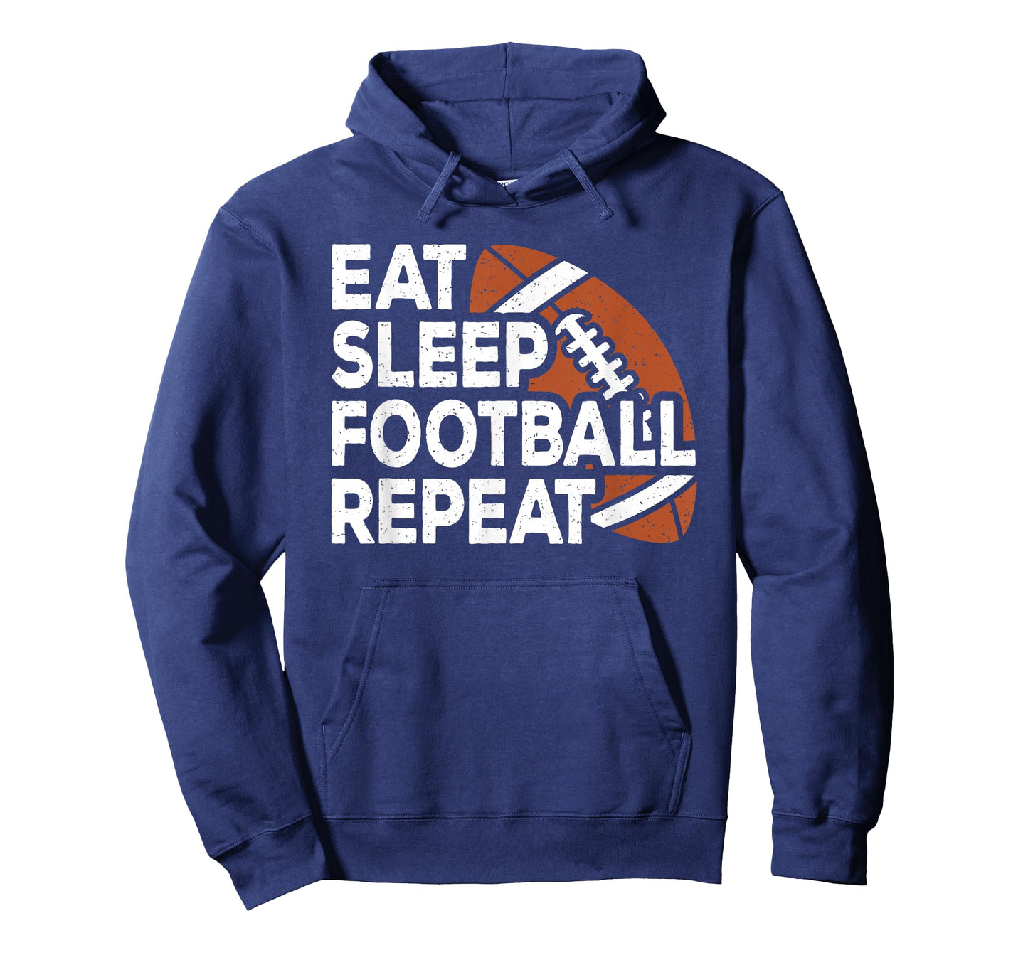 Eat Sleep Football Repeat American Football Men Boys Kids T-Shirt