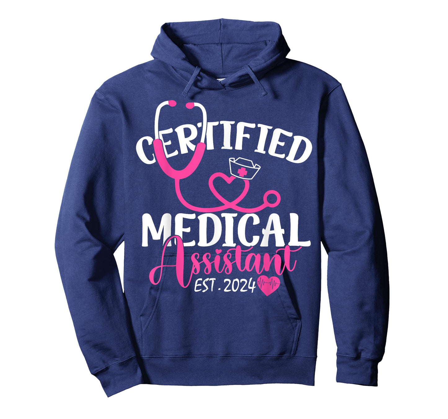 Certified Medical Assistant Est 2024 Graduation Graduate CMA T-Shirt
