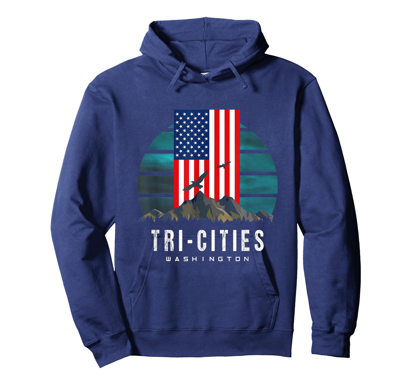 Tri-Cities Washington US American Mountain T-Shirt