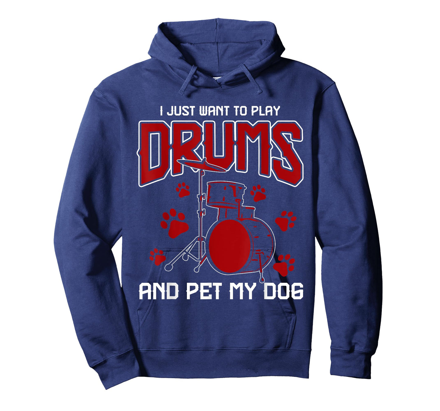 Pet Dog Drummer Drumsticks Gift Music Drums T-Shirt