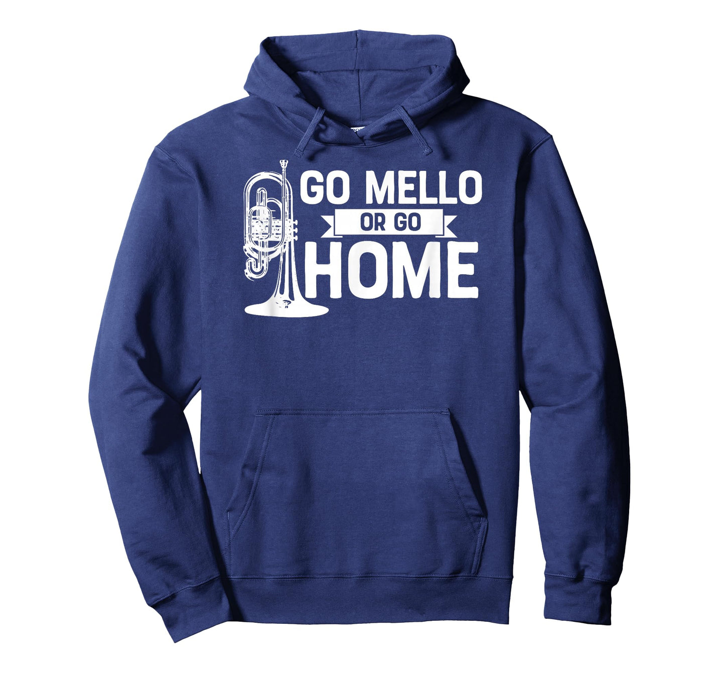 Go Mello or Go Home Marching Band Mellophone Shirt for Camp T-Shirt