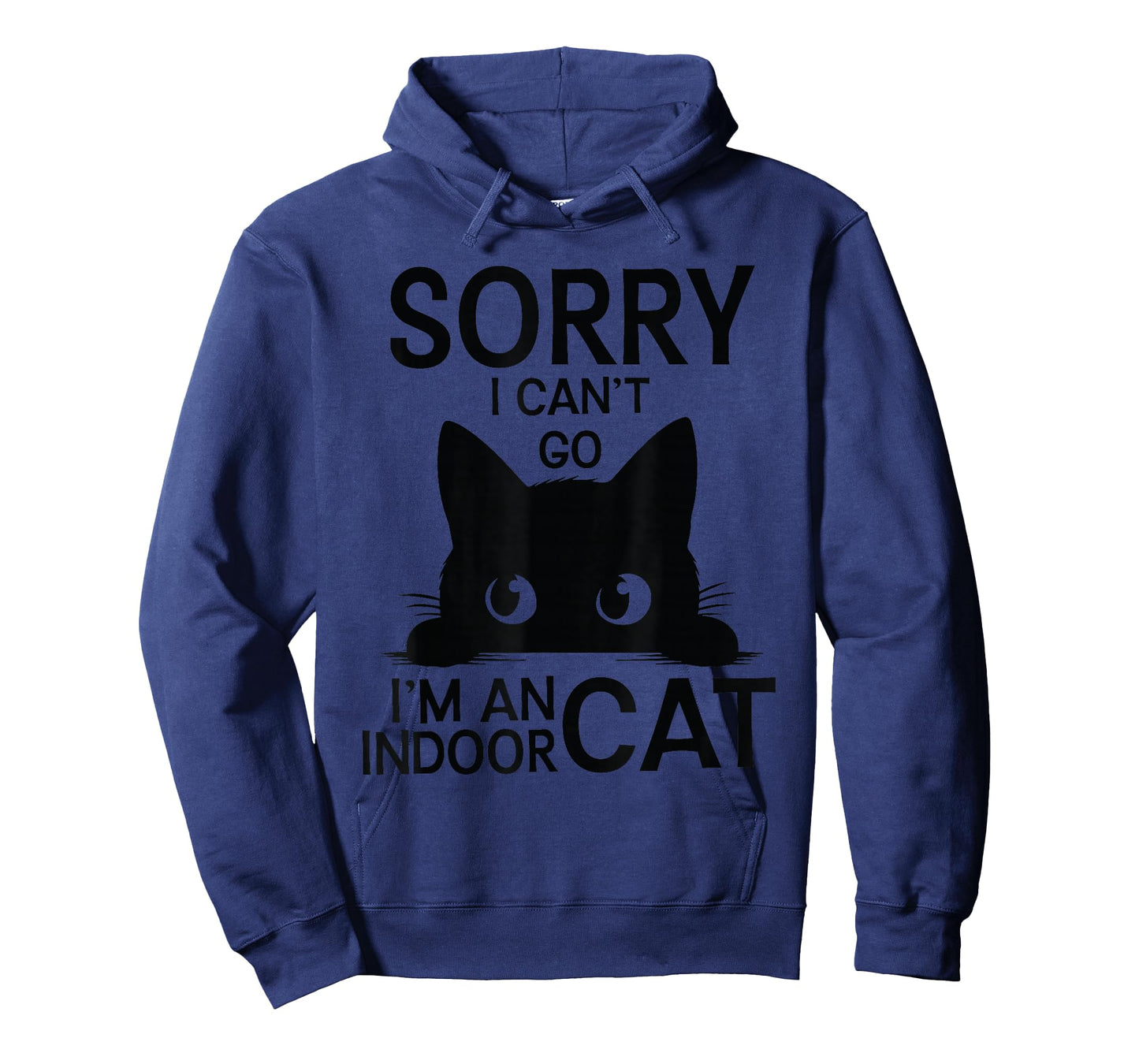 Sorry I Can't Go I'm an Indoor Cat Funny Introvert Cats T-Shirt