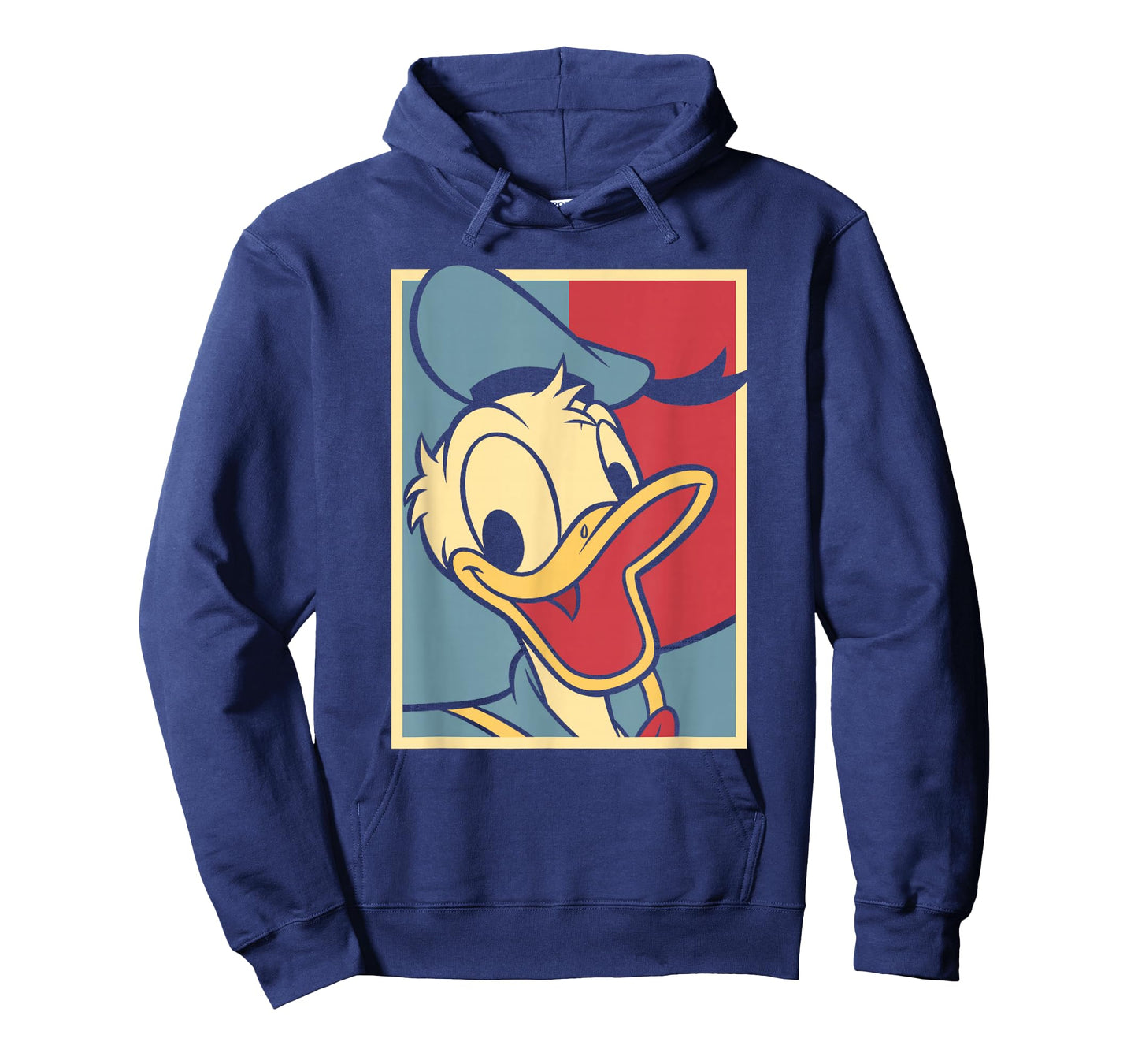 Disney Mickey Classic Donald Duck Big Face 4th of July T-Shirt