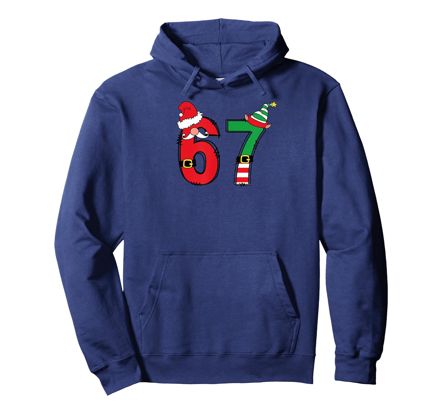 Christmas 6 7 Santa Says 67 Christmas Six Seven Reindeer 6-7 T-Shirt