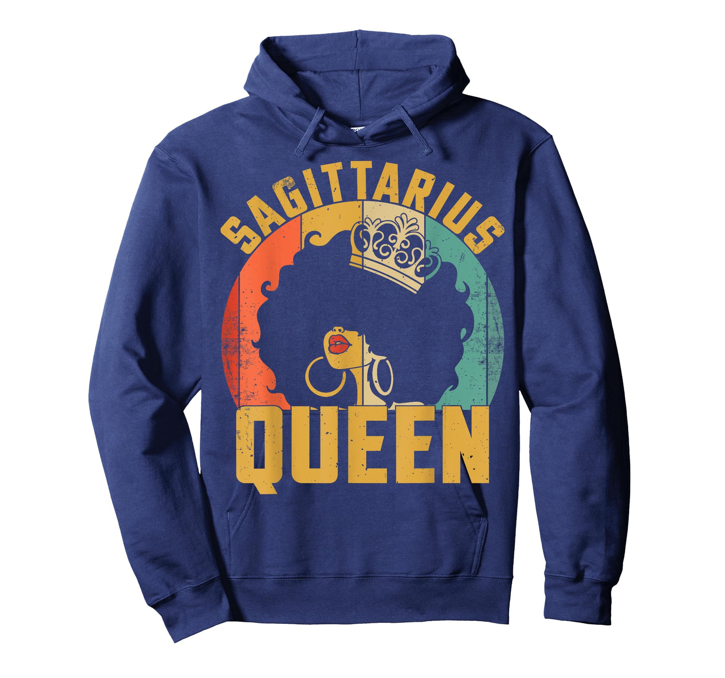 Birthday Afro Sagittarius Queen African American Black Women T-Shirt