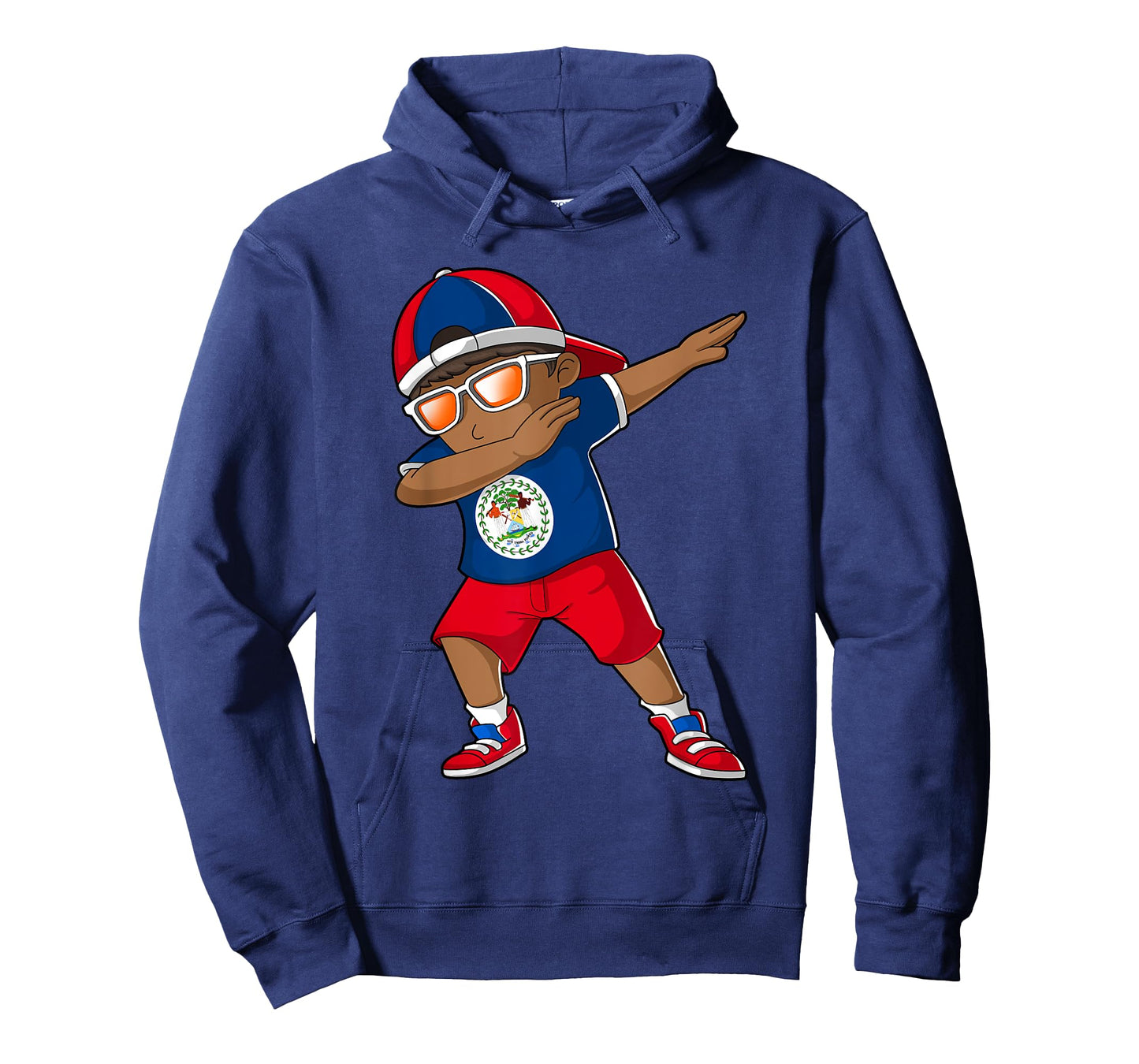 Belizean Boy Belize Kid Patriotism Roots Heritage T-Shirt