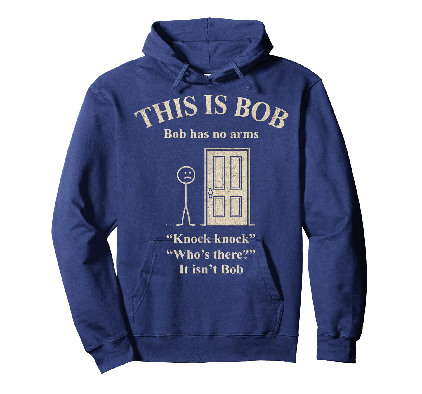 This Is Bob Funny Stick Figure Knock Knock T-Shirt