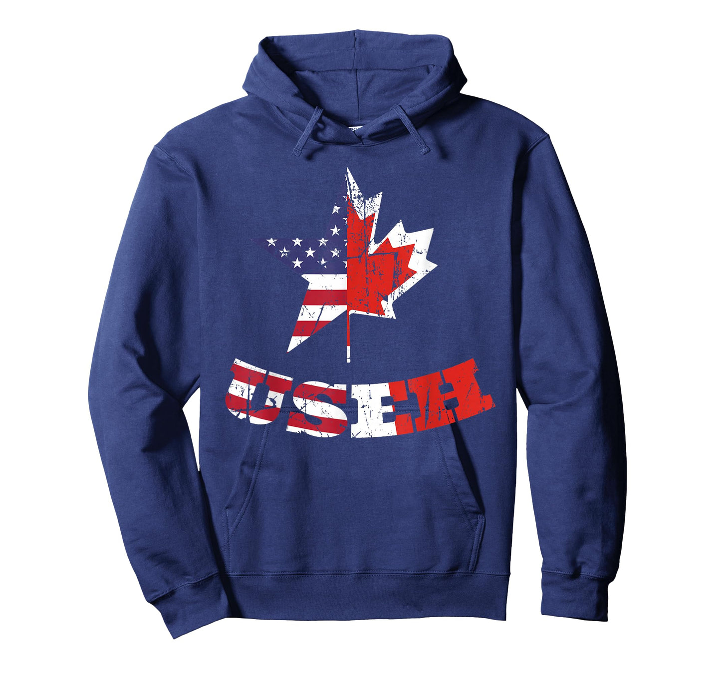US Eh Flag Canadian American Citizen USEH Dual Citizenship T-Shirt